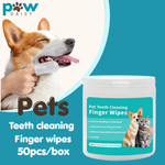 PawDaisy Pet Teeth Cleaning Wipes (50 ct)